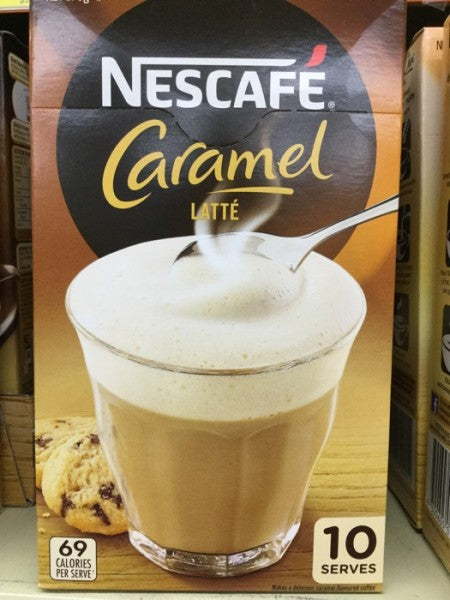 Nescafe Caramel Latte Sachets