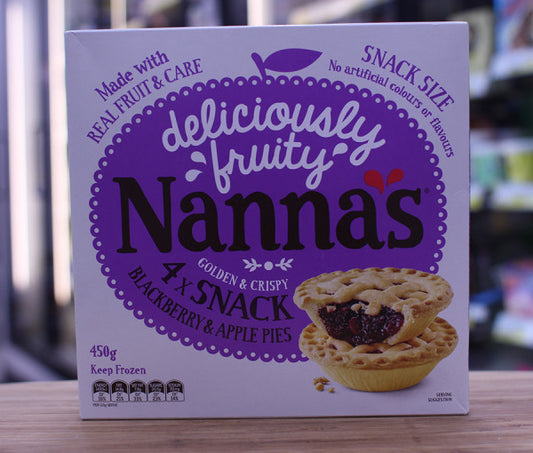 Nanna's Blackberry & Apple Snack Pies