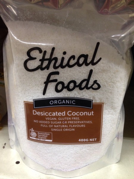 Organic Desiccated Coconut
