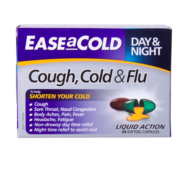 Cough Cold & Flu Day & Night Capsules