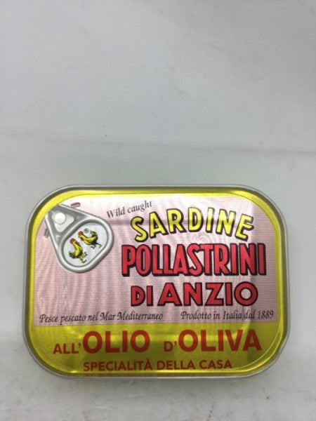 Pollastrini Sardines (Olive Oil)