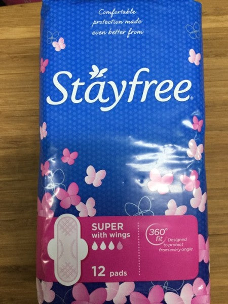 Stayfree Super With Wings