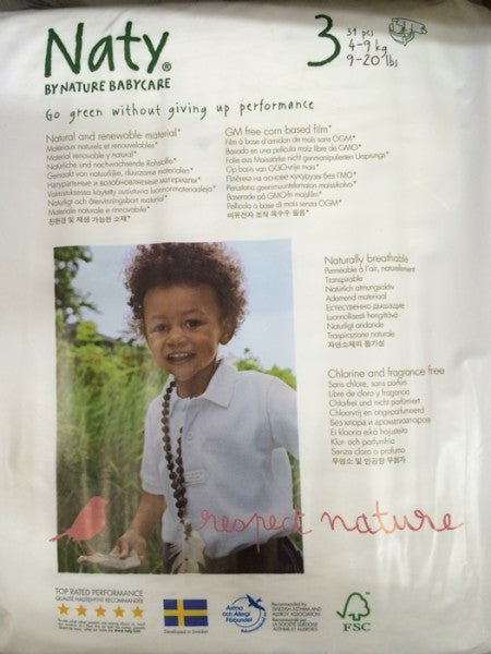 Size 3 Nappies 4 to 9Kg