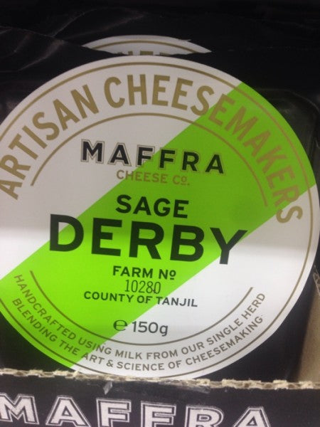 Sage Derby Cheese