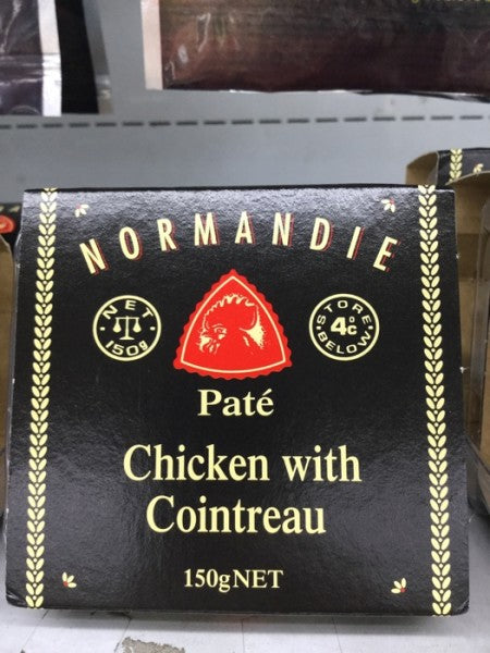 Chicken With Cointreau Pate