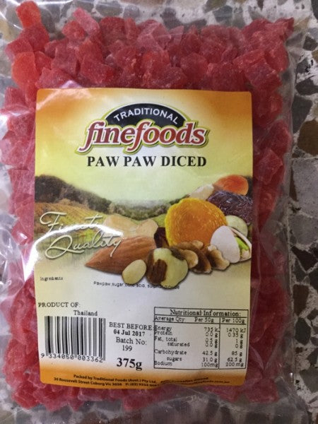 Pawpaw Diced