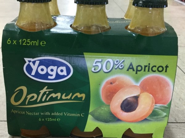 Optimum Apricot Nectar With Added Vitamin C 50% Apricot