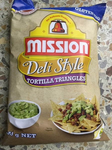 Deli Style Tortilla Triangles