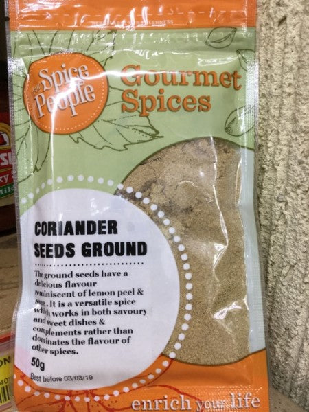 Gourmet Spices Coriander Seeds Ground