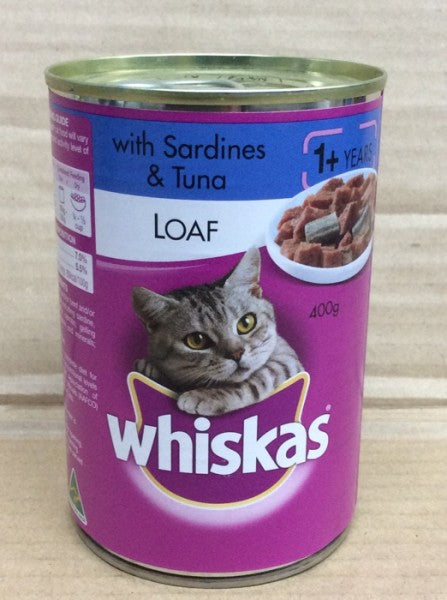 Whiskas Loaf With Sardines & Tuna