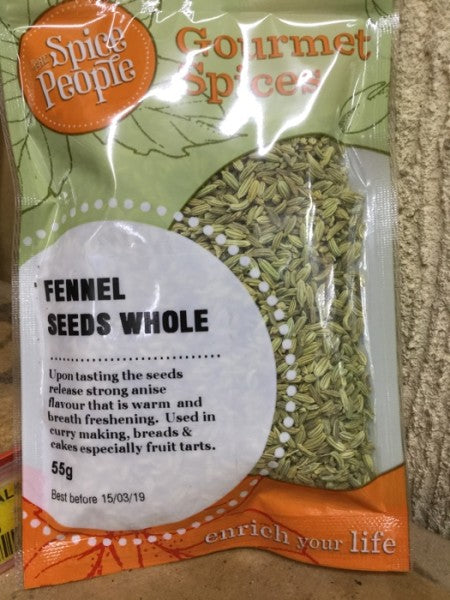 Gourmet Spices Fennel Seeds Whole