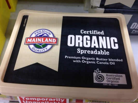 Organic Salted Spreadable  Butter