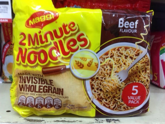 2 Minute Noodles Beef Flavour (made with invisible wholegrain)