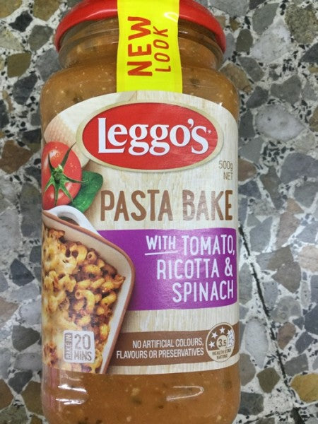 Pasta Bake With Tomato & Riccotta  Spinach