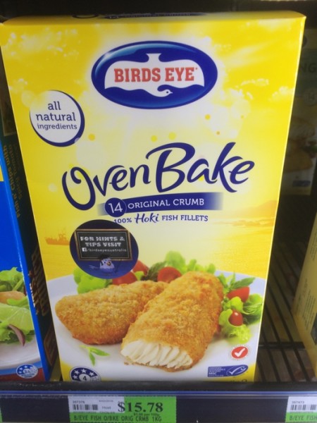 Oven Bake 14 Original Crumb 100% Wild Caught Fish Fillets