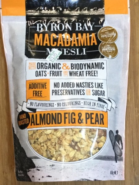 Macadamia Muesli Almond  Fig & Pear
