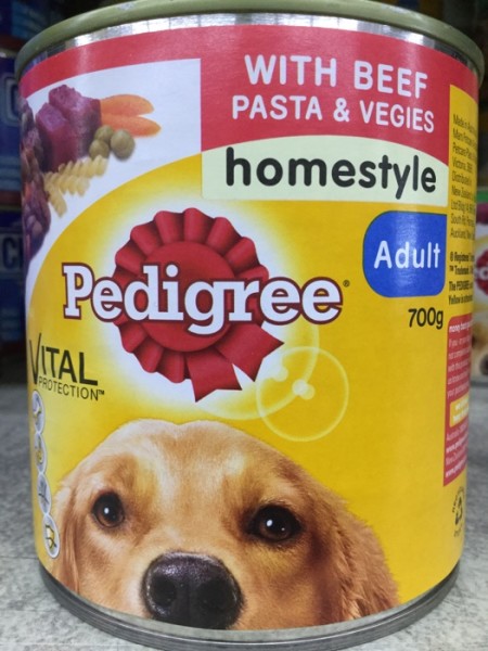 Pedigree Homestyle With Beef Pasta & Vegies Adult