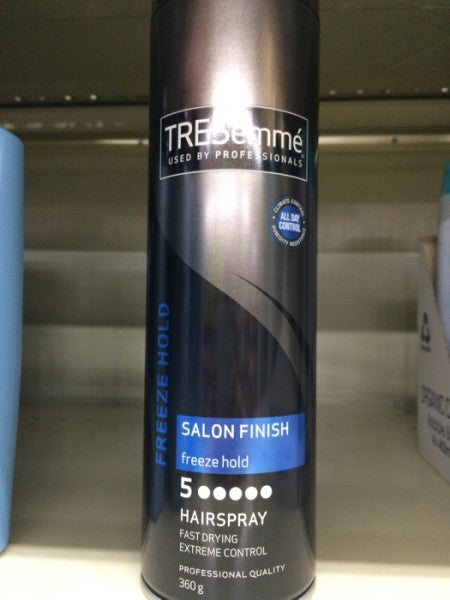Salon Finish Freeze Hold Hairspray