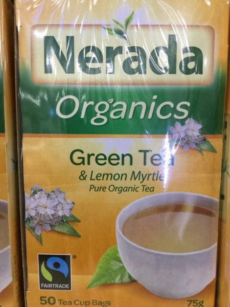 Organics Green Tea & Lemon Myrtle