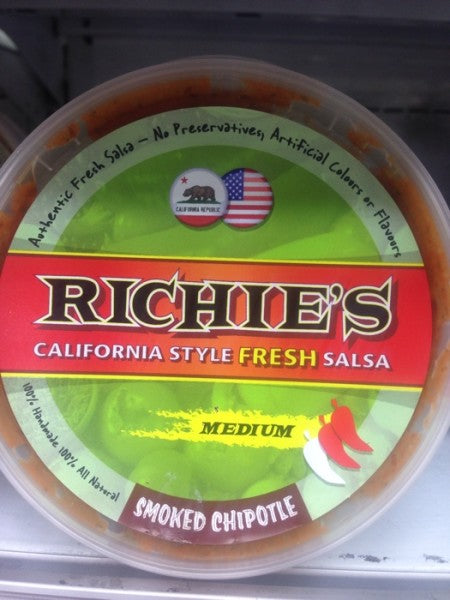 California Style Fresh Salsa - Smokey Chipotle