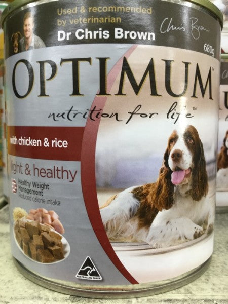 Optimum Light & Healthy With Chicken & Rice