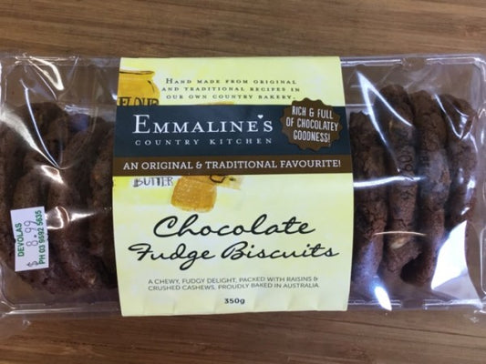 Chocolate Fudge Biscuits
