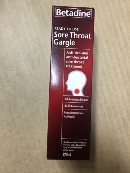 Sore Throat Gargle