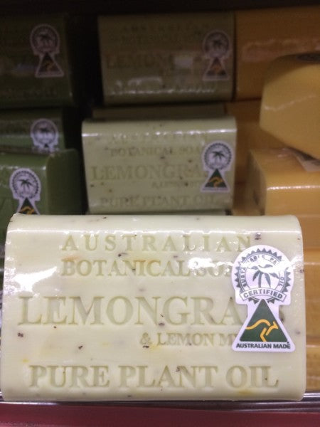 Lemongrass And Lemon Myrtle Soap