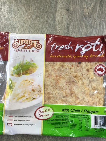 Fresh Roti Chilli Pepper