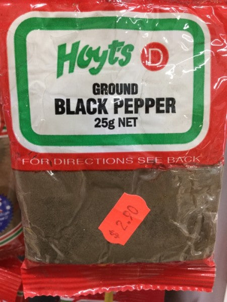 Ground Black Pepper