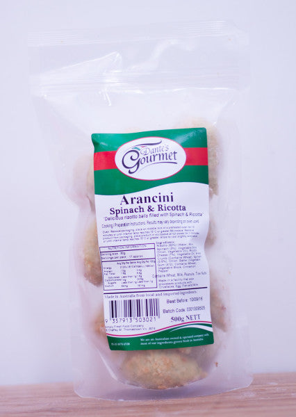 Mini Arancini Spinach & Ricotta