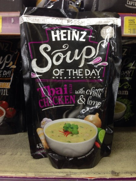 Soup of the Day - Thai style Chicken with Chilli & Lime