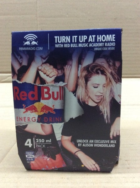 Red Bull Energy Drink 4 Pack