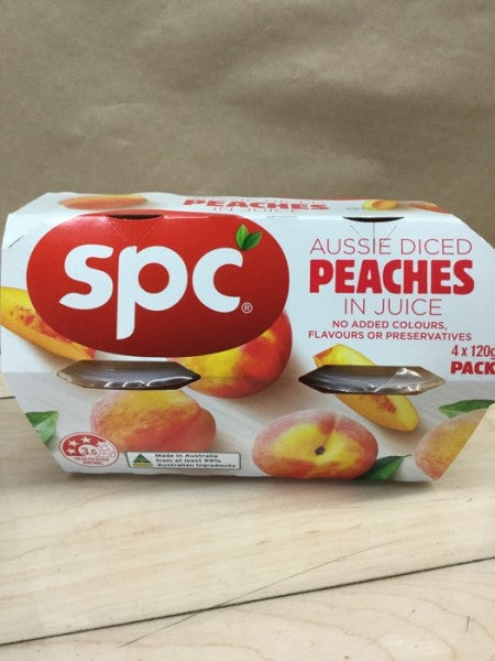 Aussie peaches Diced In Juice