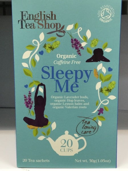 English Tea Shop Organic Caffeine Free Sleepy Me Tea Sachets