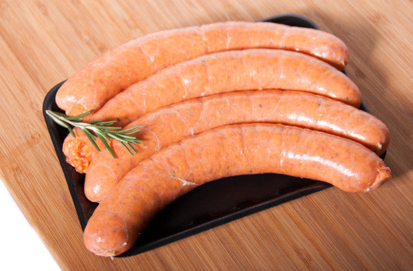 Spicy Texan Chicken Sausages