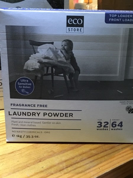Laundry Powder Fragrance Free 1 Kg