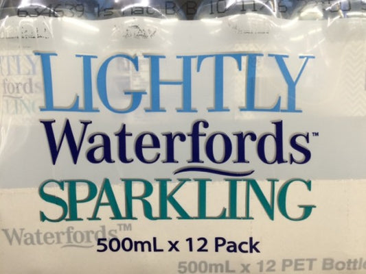 12 Lightly Sparkling Water Bottles