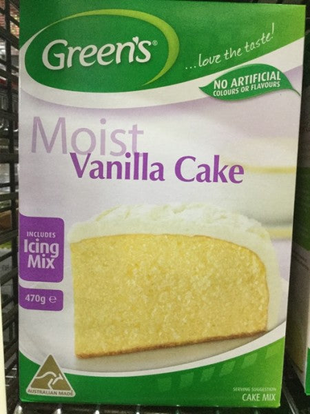 Traditional Moist Vanilla Cake Mix