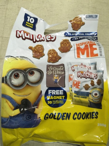Mr. Munches Minions Golden Cookies