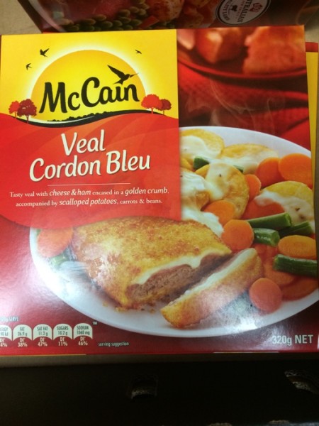 Veal Cordon Bleu