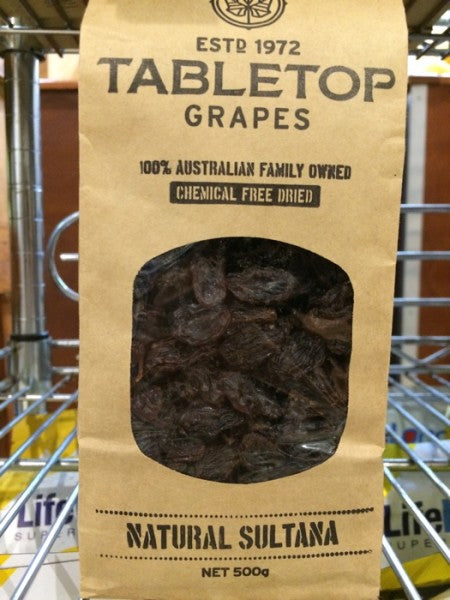 Natural Sultana Grapes