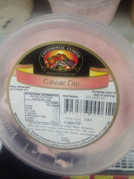 Caviar Dip