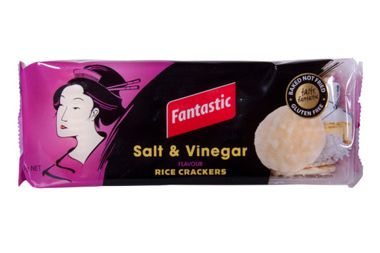 Salt & Vinegar Rice Crackers