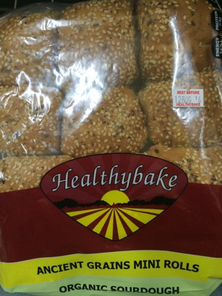 Ancient Grains Mini Rolls Organic Sourdough