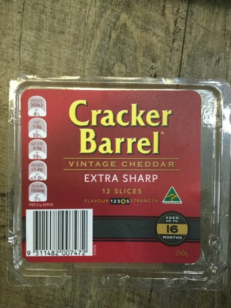 Vintage Cheddar Slice Cheese