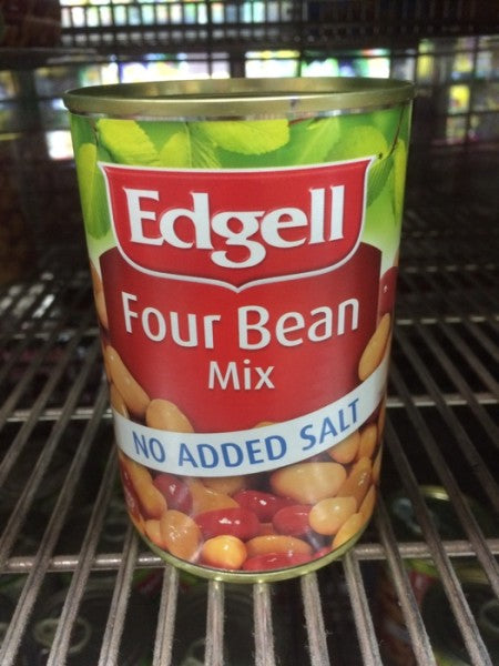 Four Bean Mix/no Added Salt