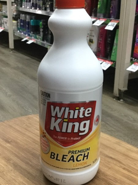 White King Premium Bleach Lemon