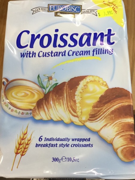 Croissant w/ Custard Cream Filling