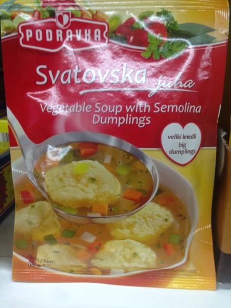 Svatovska Vegetable Soup with Semolina Dumplings
